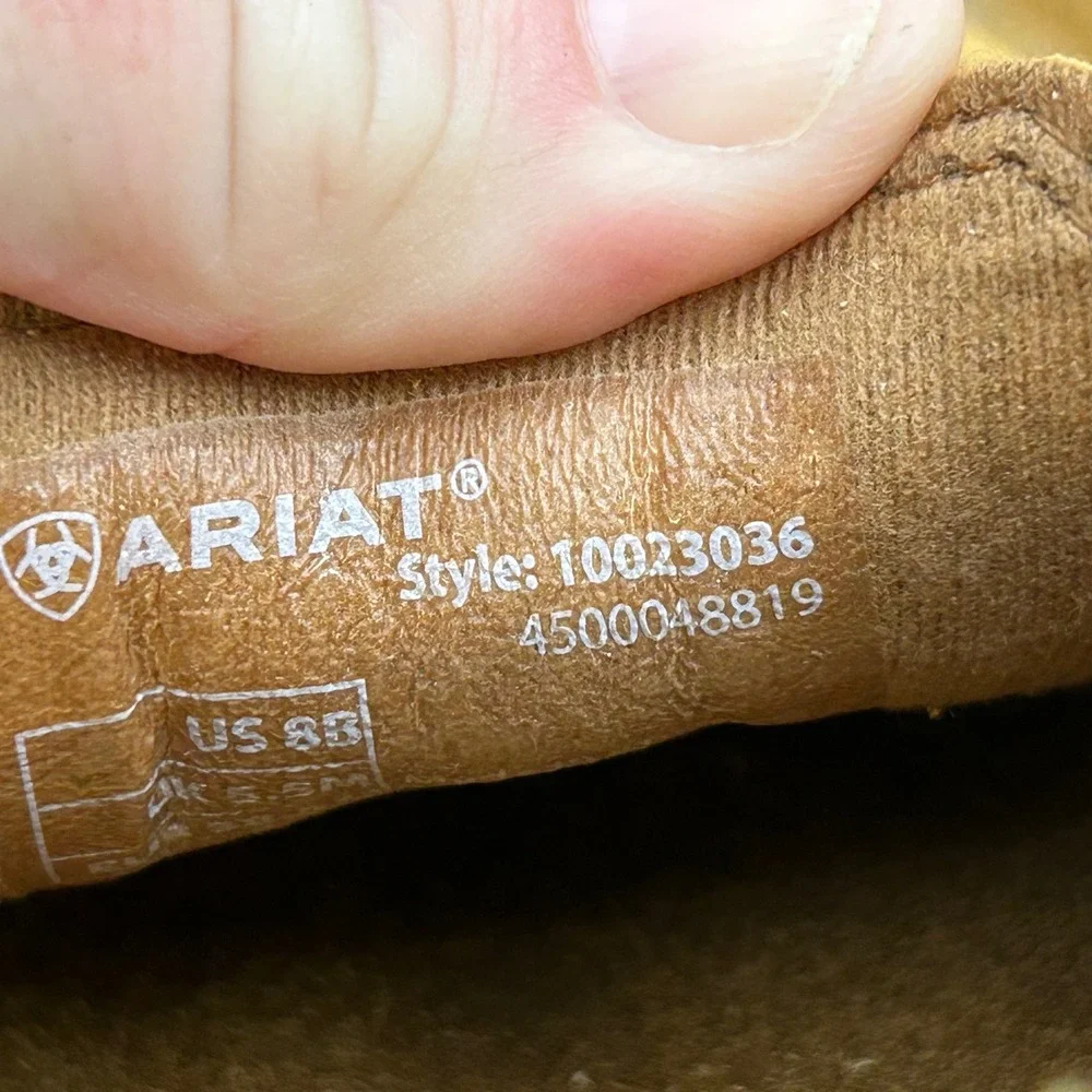 Ariat Cruiser Bit Loafers Womens 8B Sand Suede Slip On Shoes 10045000